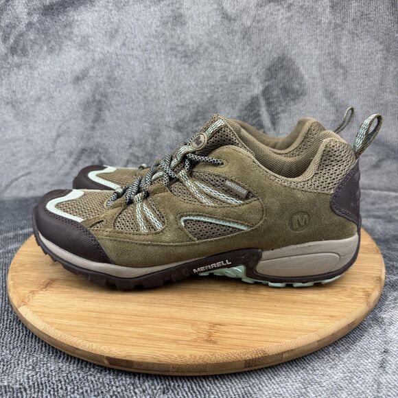 Merrell Hiking Shoes Womens Size 9 Brown Aqua Waterproof Air Cushion J148580C - Picture 3 of 10